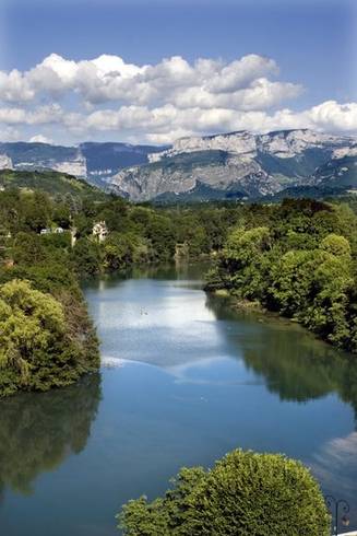 Paysage Vercors Bateau à roue