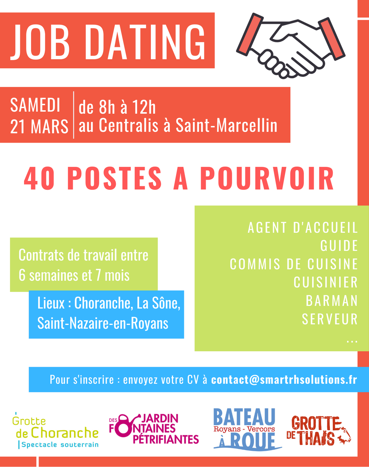 Job dating Saint-Marcellin