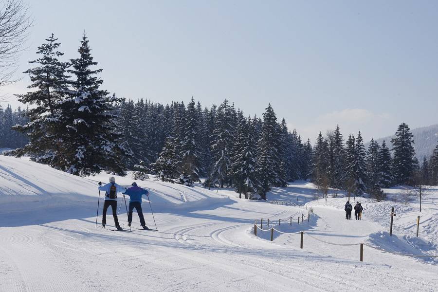 Ski hiver dans le Vercors